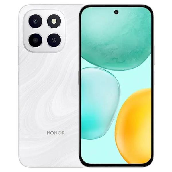 Honor X6c Dual SIM, 128GB, 6GB RAM, 4G LTE - Moonlight White
