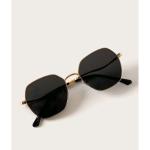 SHEIN Metal Frame Sunglasses With Case-8730