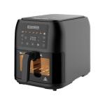 Black&Becker قلاية هوائية سعة 8 لتر - طاقة 1700 وات، SAF80W-B5، 1700.0 واط، أسود