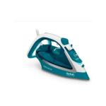 Tefal مكواة بخارية Fv5772E2 Easygliss Plus مع إيقاف تلقائي، 2700 واط - أزرق مائي وأبيض