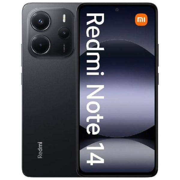 XIAOMI Redmi Note 14 - Dual SIM 4G 256GB/8GB Mobile Phone - Midnight Black