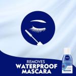 NIVEA مزيل مكياج العيون المقاوم للماء، حماية مزدوجة للرموش، 125 مل