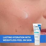 Cerave Ultra-Light Moisturizing Gel Hydrating Gel Face Moisturizer with Ceramides, Niacinamide, Hyaluronic Acid Fragrance Free Oil-Free