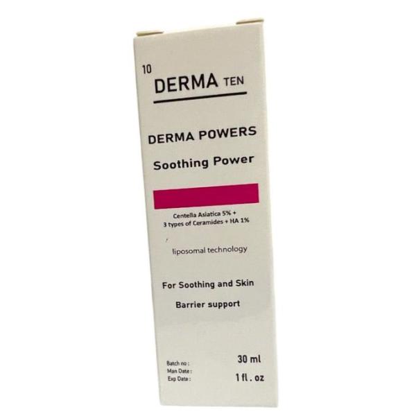 DERMA TEN Powers Soothing Power Centella Asiatica 5%