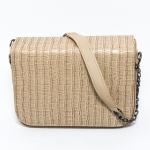 Glitter شنطة يد حريمي بذراع كروس من جليتر - بيج