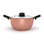 Lazord طقم حلل جرانيت - 11 قطعة - نحاسي