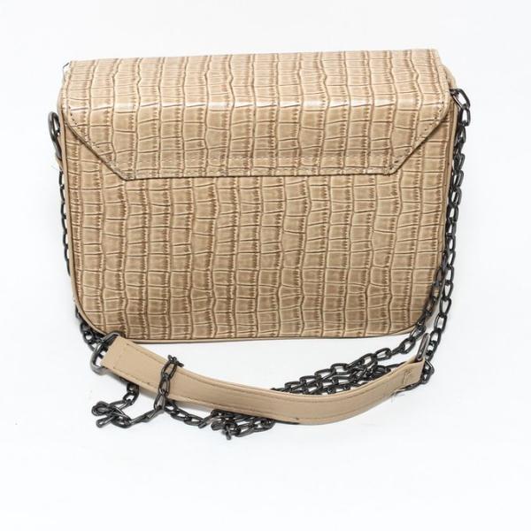 Glitter شنطة يد حريمي بذراع كروس من جليتر - بيج