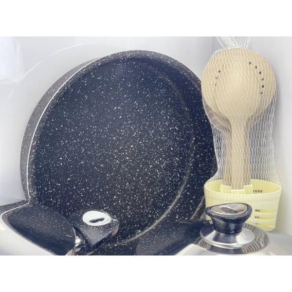 VIOLA طقم حلل جرانيت تركي عدد 16 قطعه ماركة فيولا خامة عالي الجودة