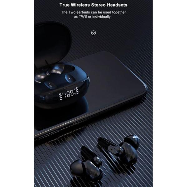 سماعة ايربودز بخاصية تقليل الضوضاء، وتحكم باللمس - FDY-T02